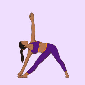 POSE 9 - TRIANGLE POSE